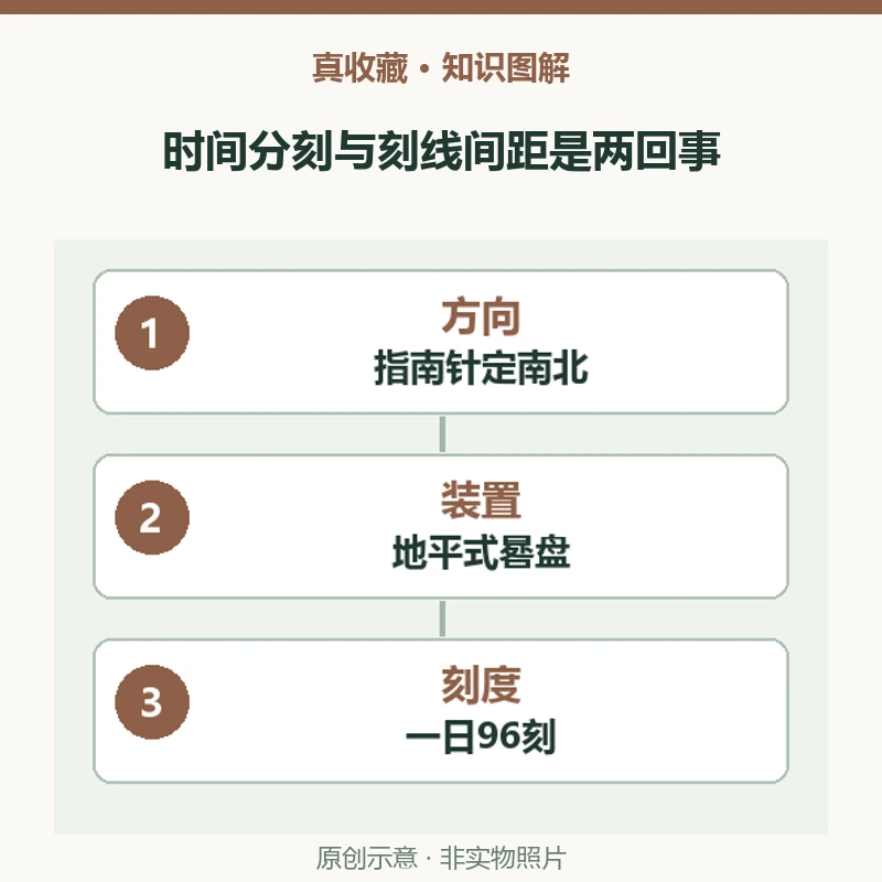 新法地平日晷为何不用等分时刻线?96刻与水平晷盘