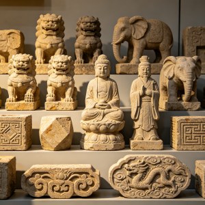青石与花岗岩石雕价格对比,常见尺寸与工艺成本分析