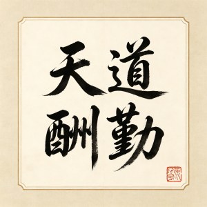 定制题词书法和现货成品墨宝，按需定制产生额外费用影响定价